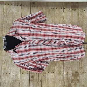Eddie Bauer Travex Plaid Button Shirt